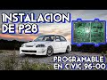 COMO INSTALAR una computadora P28 en CIVIC 96-00 | INSTALACION de computadora P28 en HONDA 96-00