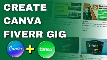 How to Create Canva Gig in Fiverr Step-by-Step