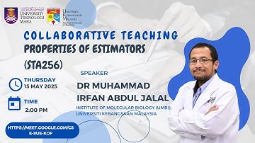 Properties of Good Estimator - Mathematical Statistics 2