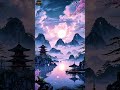 Eastern Zen Horizon | 432Hz 528Hz Deep Calm 🌿 #shorts  #mindfulpresence