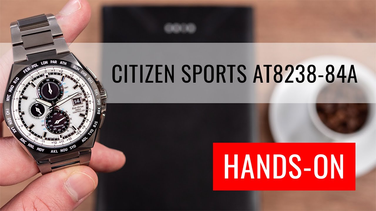 HANDS-ON: Citizen Sports Eco-Drive Super Titanium Radio Controlled