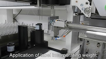 Automated dispensing, weighing and labelling system