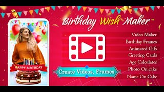 Birthday Wishes maker screenshot 5