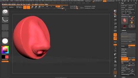 Zbrush Nose Sculpt