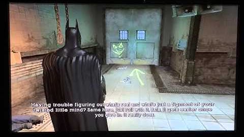 Batman Arkham Asylum. part 7: "Rain on the Scarecrow".