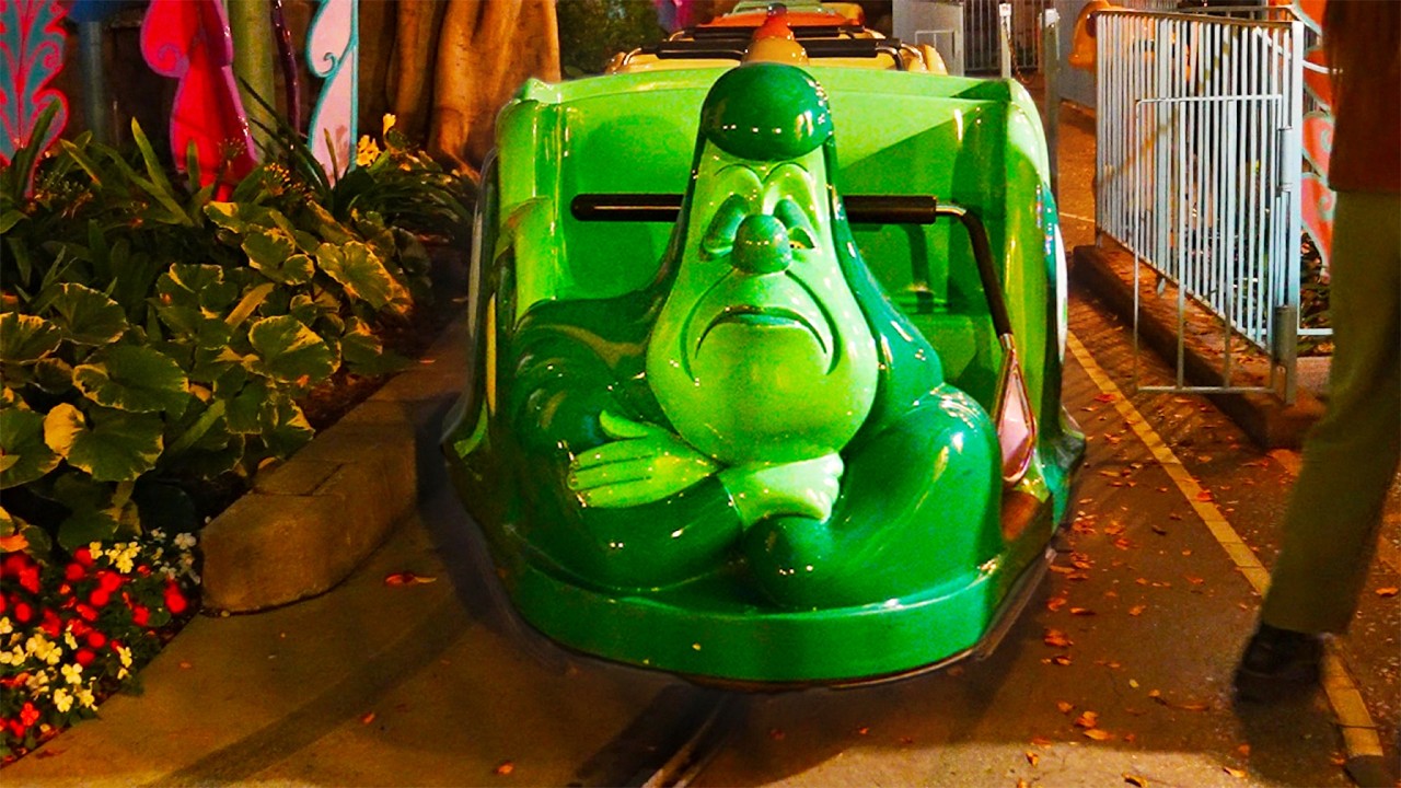 Alice in Wonderland Ride at Night 2024 - Disneyland Attraction [4K60 POV]