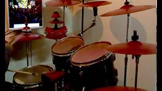 Miniatura del video "RAPHAEL GUALAZZI L'estate di Jhon Wayne drumcover"