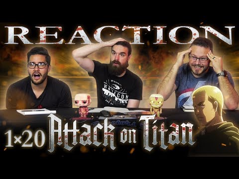 Attack on Titan 1x20 REACTION!! "Erwin Smith: The 57th Exterior Scouting Mission, Part 4"