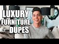 LUXURY FURNITURE + DUPES | LOOK FOR LESS HOME DECOR + RUGS | SHOP WITH ME + HIGH-END INSPIRATION