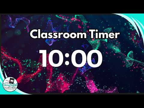 10 Minute Timer with Calm Background Music | No Alarm | Relaxing ...