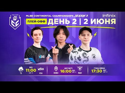 Видео: [Live] MCC S3 Гранд-Финал | Team Spirit vs. Brute Force | Mobile Legends: Bang Bang