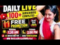 LIVE YOUTUBE CHANNEL PRAMOTION 100 💯 PLUS SUBSCRIBER 🚀 SIRF 2 💥MINUTE ME 💥#LIVE #FREE PRAMOTION