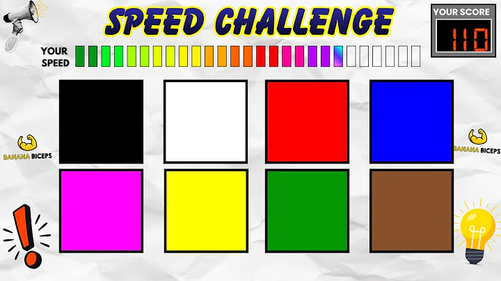Say The Word On Beat COLORS Challenge -3 | SPEED EDITION | Easy Medium Hard | Fast Rhythm Test