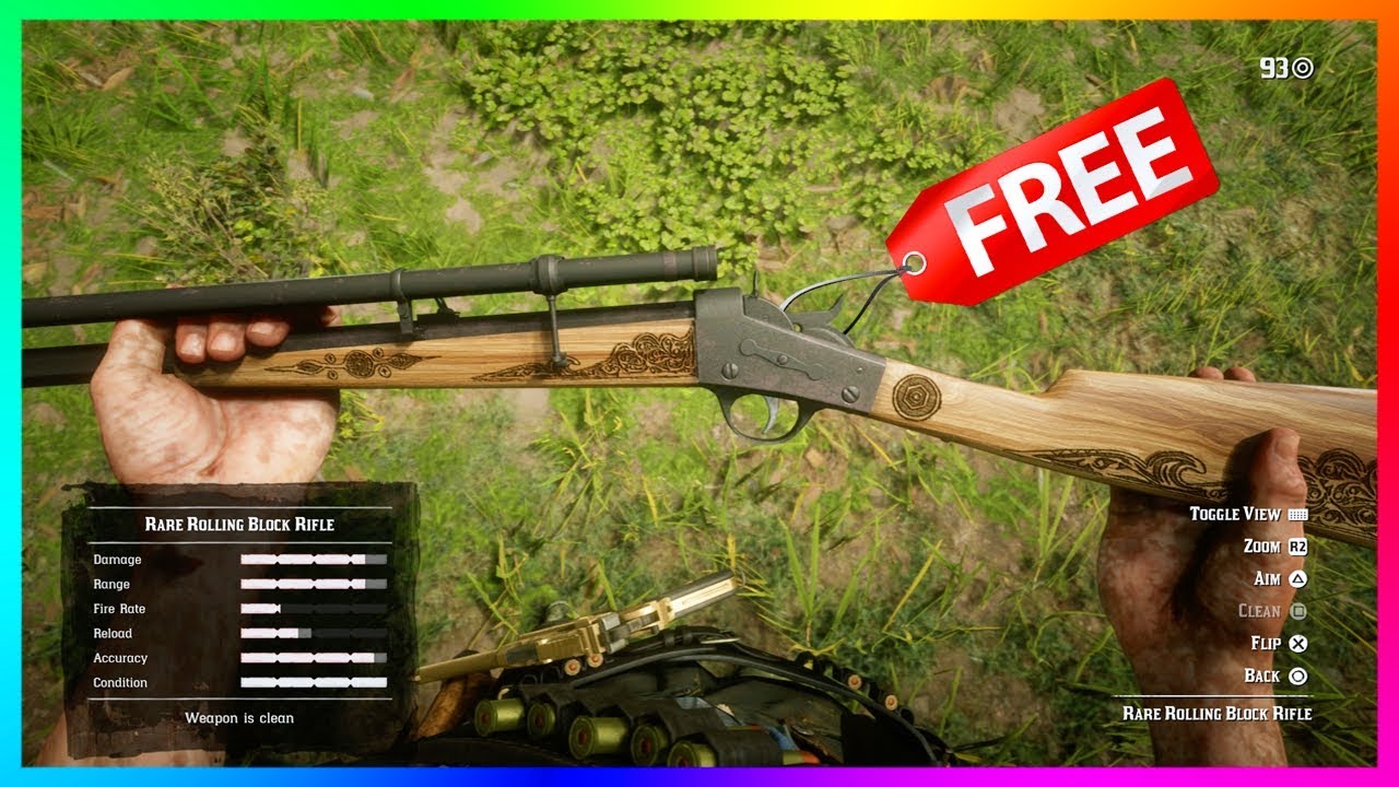 Udholde Accepteret Learner How To Get FREE Weapons In Red Dead Redemption 2 - The Best RARE Guns In Red  Dead Redemption 2! - YouTube