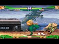 CAPCOM FIGHTING COLLECTION 2 Charlie Nash Vs Guile