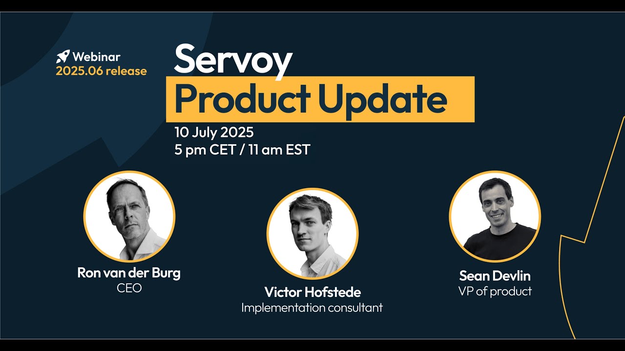 Servoy Product Update Webinar - 2025.06 Release