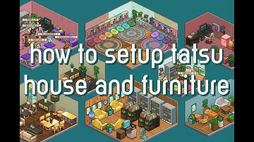 Discord • How to setup tatsu house and furniture