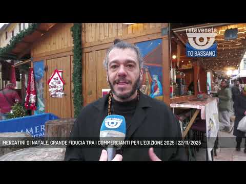 MERCATINI DI NATALE, GRANDE FIDUCIA TRA I COMMERCIANTI PER L'EDIZIONE 2025 | 22/11/2025