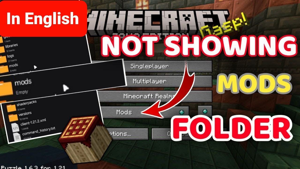 Not showing mods folder in file or game problem solved🔥 In English # ...