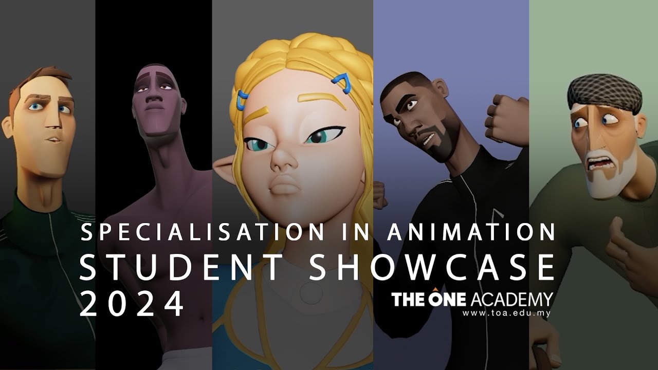 2024 Student Animation Reel [The One Academy] - YouTube