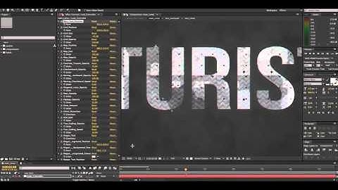 Futuristic Type Kit After Effects