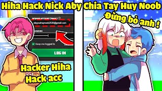 HIHA GIẢ LÀM YUMMIE HACK NICK ABY CHIA TAY HUY NOOB TRONG MINECRAFT*HUY VÀ ABY CHIA TAY 😭😰