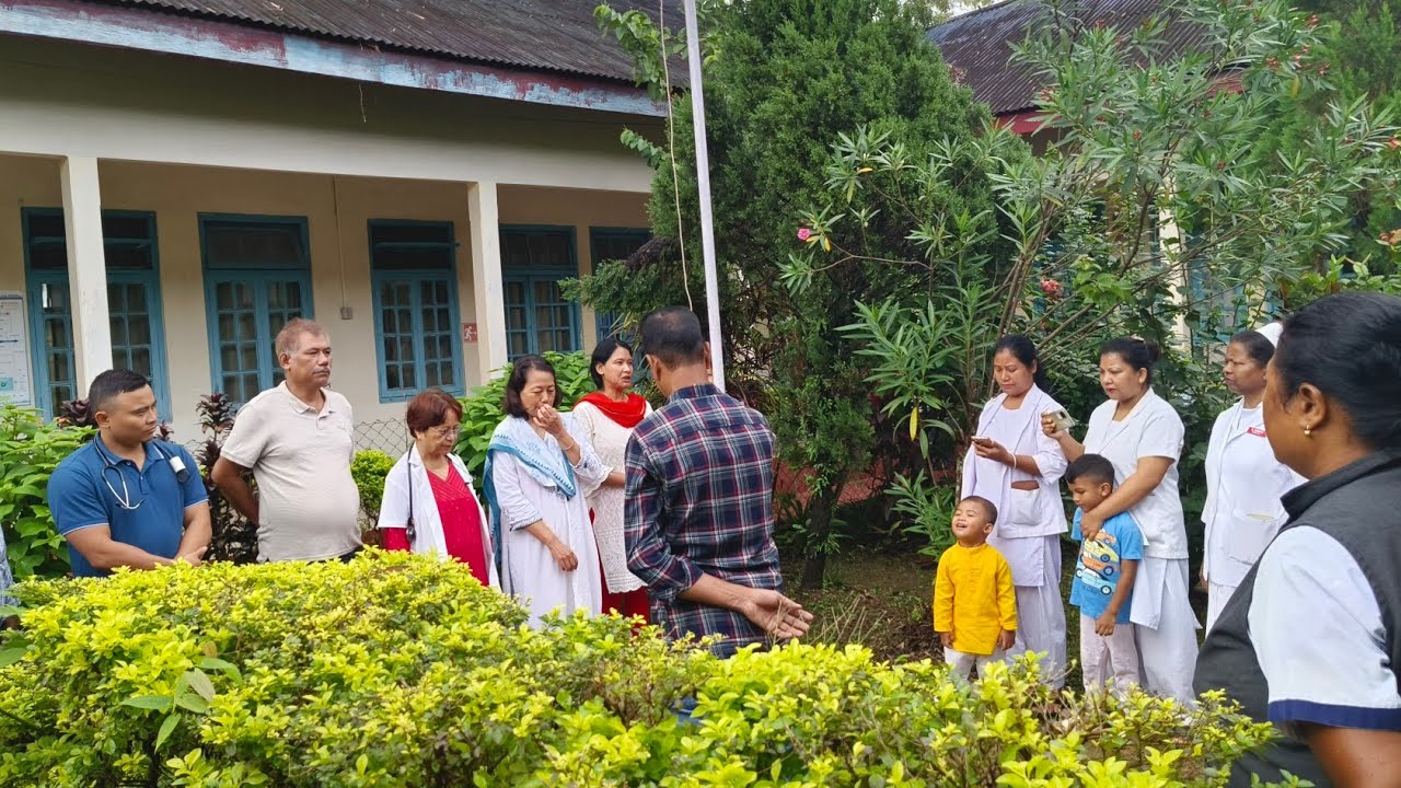 HAFLONG CIVIL HOSPITAL | 79th Independence day Celebration  🎊🎉 #haflong #india #15august #assam