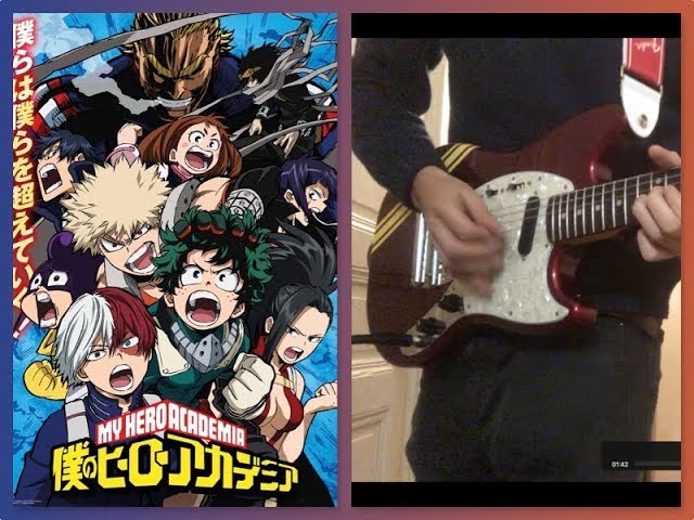 My Hero Academia OP 3 - UVERworld ODD FUTURE (Guitar Cover)