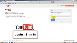 How to login to Youtube - sign in Free & Easy Update