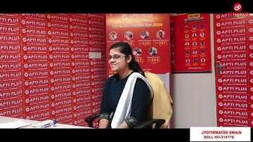 JYOTIRMAYEE SWAIN  || RANK 49  || OAS 2023 || Mock Interview || APTI PLUS