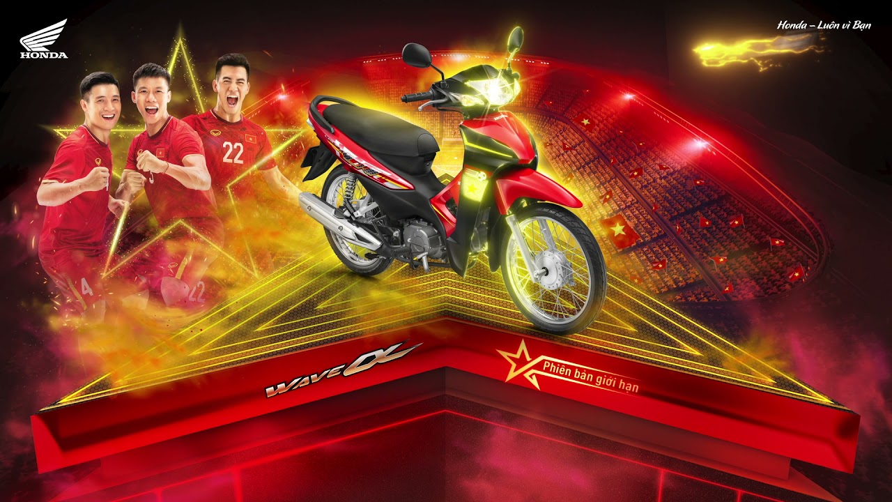 video Honda Wave Alpha 110cc 2021 bản giới hạn