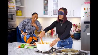 Juliana aka Toyo Baby in Jenifa's Diary Made me Cook a Meal Blindfolded Hilarious! - ZEELICIOUSFOODS
