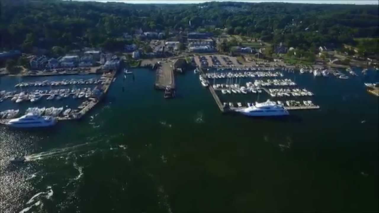 Port Jefferson Harbor Long Island,NY From Above YouTube
