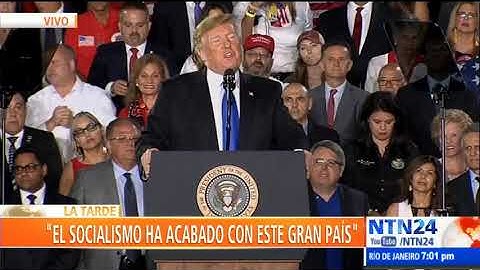 Completo | El fuerte discurso de Trump hacia los regímenes de Venezuela, Cuba y Nicaragua