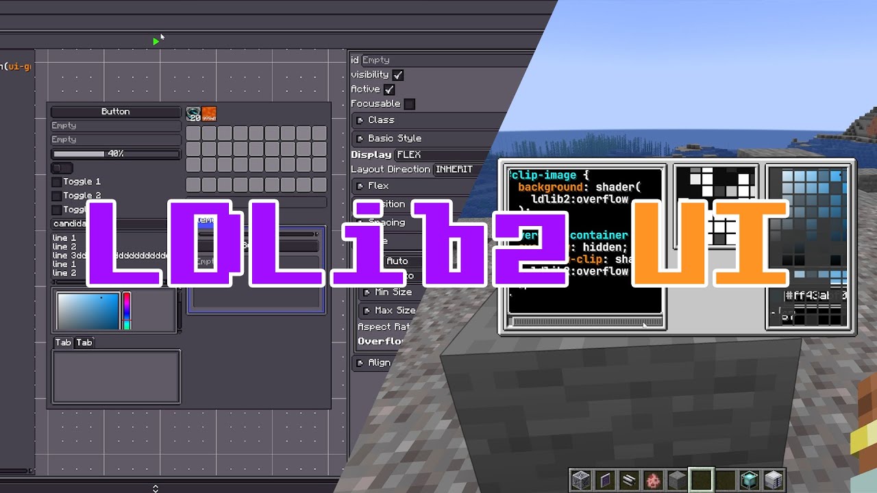This UI Lib Changes How You Build Minecraft Mods - YouTube