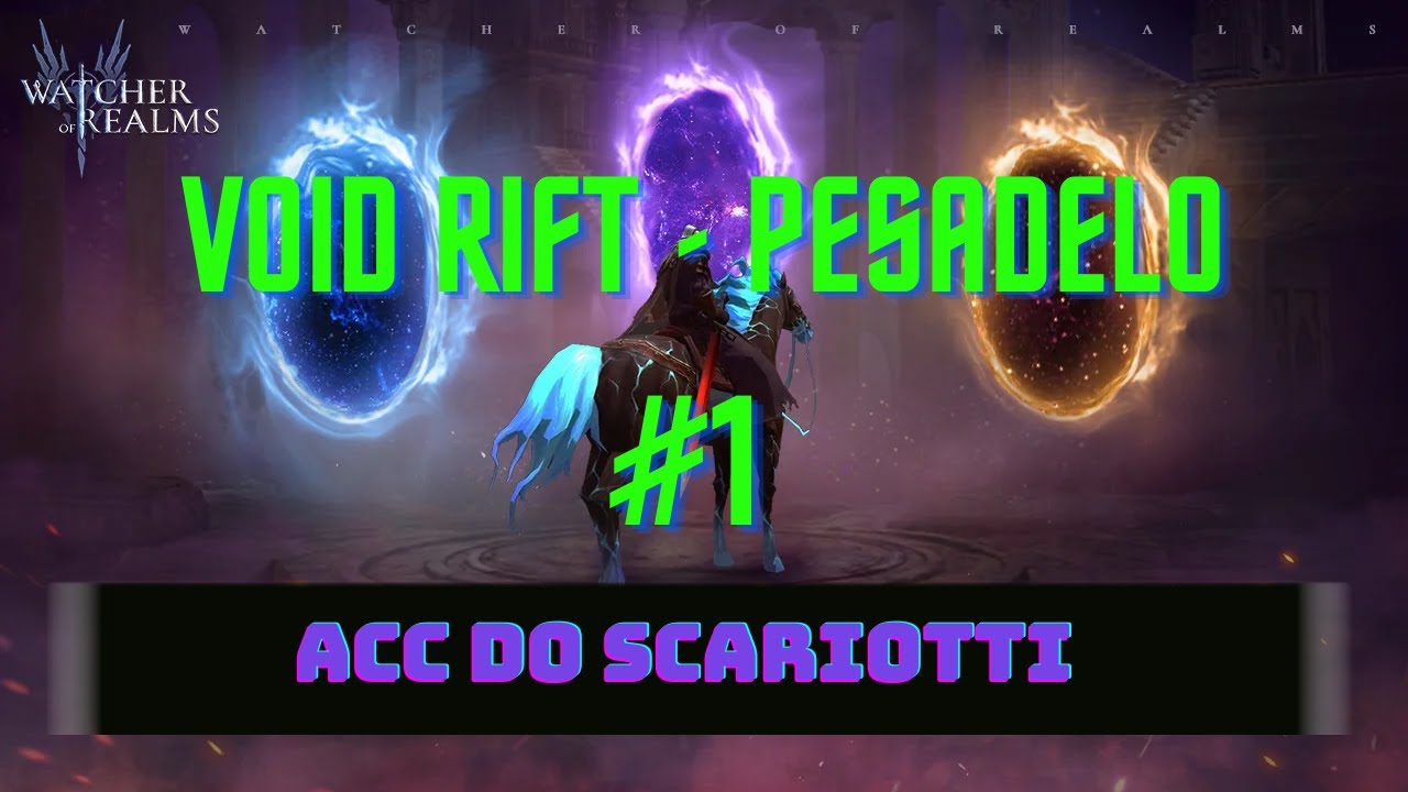 Void Rift Maroon Void Rift NIGHTMARE na ACC do Scariotti #1 - Watcher of Realms - YouTube