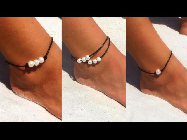 Ellipse Diamond Anklet