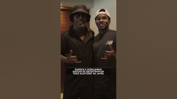 ROLÊ ALEATÓRIO: ENDRICK e RONALDINHO GAÚCHO se encontram no JAPÃO #shorts