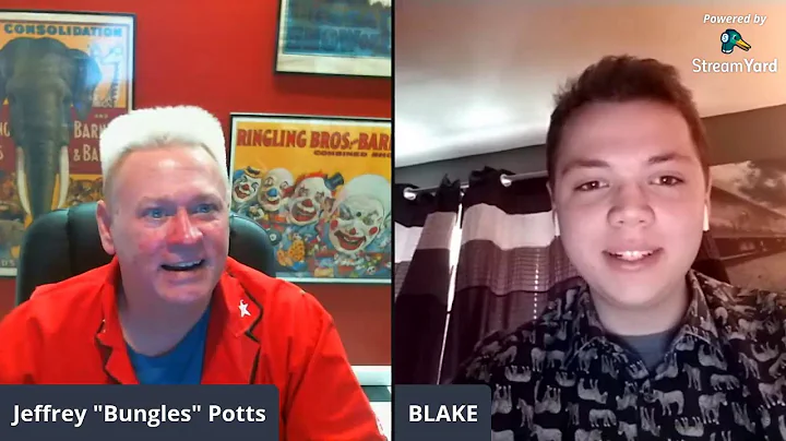 Blake & Bungles Show, Jeffrey Potts was live with ...
