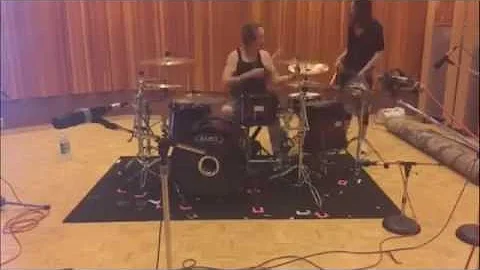 Those Things  - Ray Hartmann drum set up