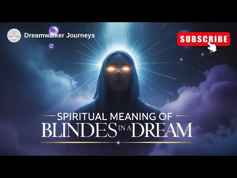 تعبیر معنوی نابینایی در خواب حقایق پنهان و بیداری درونی