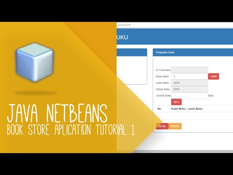 Membuat aplikasi toko dengan java netbeans