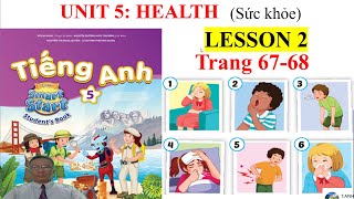 Tiếng Anh 5 MỚI, smart start 5, Unit 5, HEALTH, Lesson 2, (SB) | Learn English with me