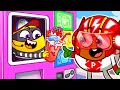 Part 2: My Superhero Friend🦸‍♂️Superhero Teaches JOBS! 👮‍♂️👩‍⚕️👨‍🚒Pit &amp; Penny Funny Stories 🥑