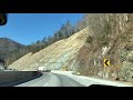 Driving to Nashville Through the Mountains January 6, 2018