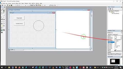 Vb 6.0 #6 Sample Variable, Constant with Command button and Shape