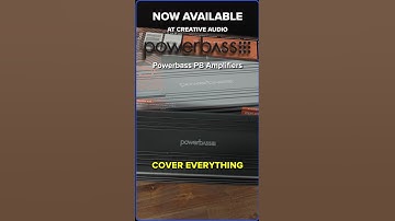 Powerbass NEW PB Series Amplifiers are NOW AVAILABLE! | New at Creative Audio