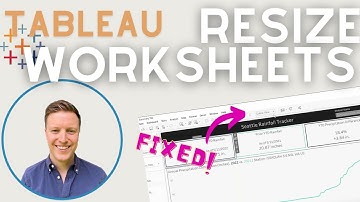 How to Fix Resizing Worksheets in Tableau Dashboards (Quick Tip)