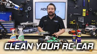 How to Clean Your RC Car  And Why You should!