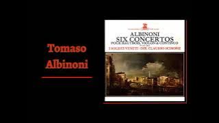 Albinoni • Six Concertos pour hautbois, violon & continuo, op. 9, nos. 1-6 (Claudio Scimone)